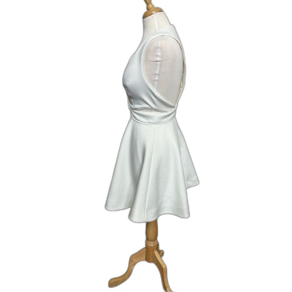 NWT Keepsake the Label Revolve Ivory Lonely Lover Mini Dress - Women Size S - Picture 3 of 8